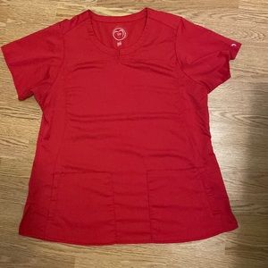 Women’s health pro scrub top size large